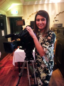 Notts TV filming for the programme Working Week. (Sky Channel 117, Freeview Channel 8, Virgin Channel 159 and online at nottstv.com) Reporter Holly Jones.